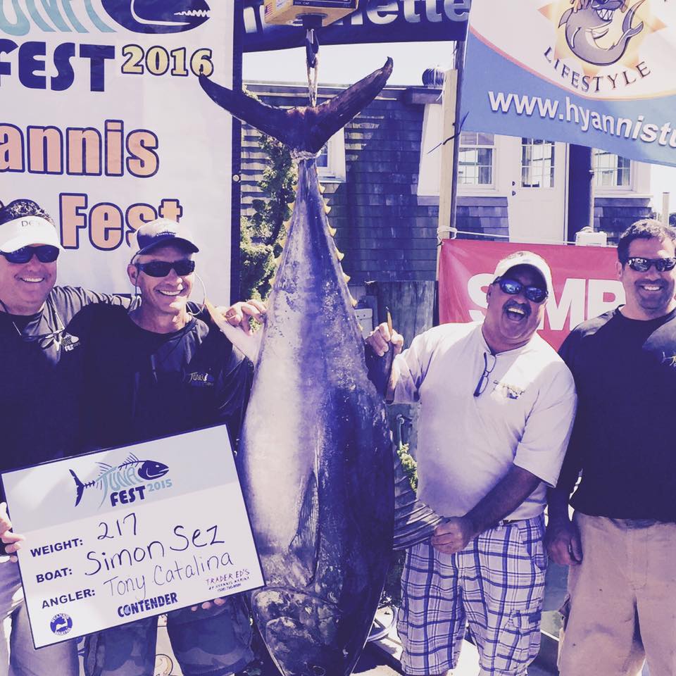 217 lbs of fish